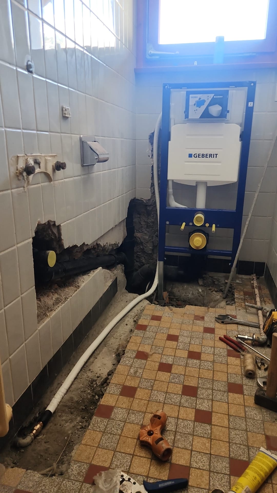 Intervention AJ Sanitaire Chauffage 2 — plomberie et chauffage en Valais et Vaud